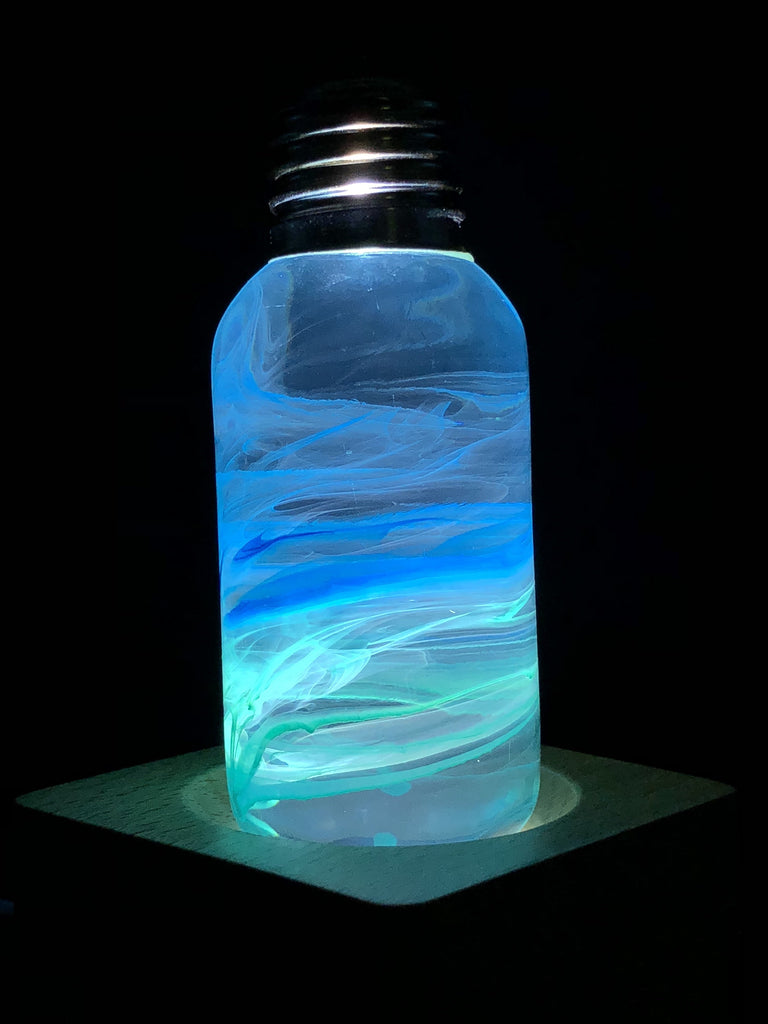 Light Base with Built-In Light Source