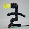 Image of Iron Man Industrial Style Table Lamp With Bulb